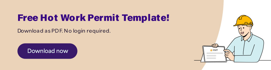 hot work permit template