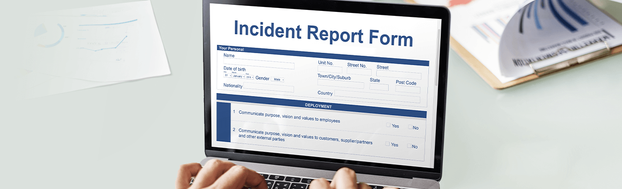 incident reporting form