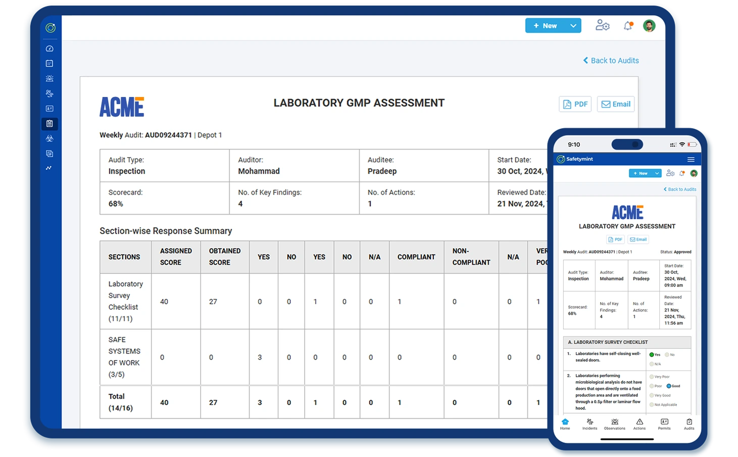 Analytics & Dashboards